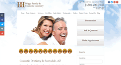 Desktop Screenshot of briggsfamilydentistry.com